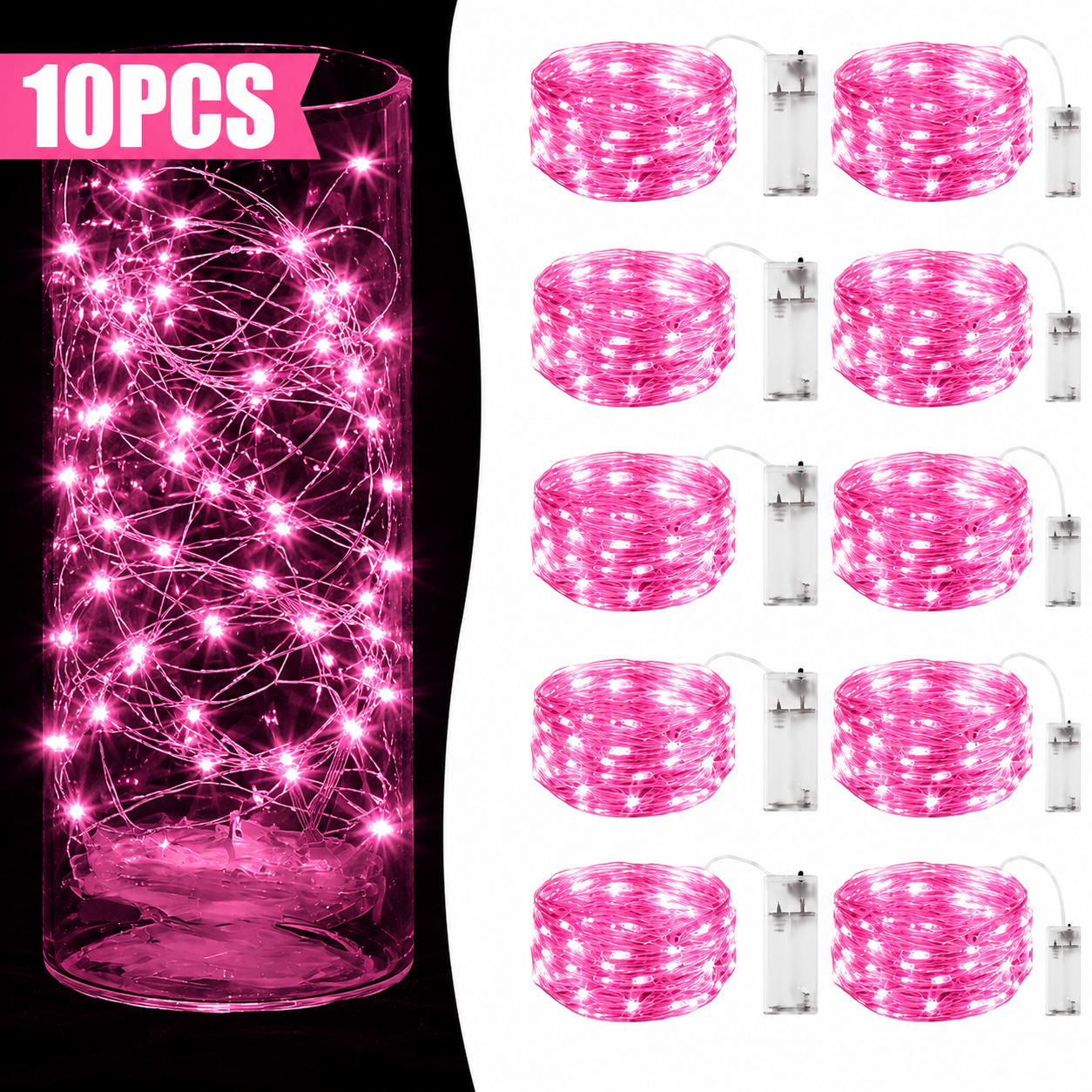 9.8ft  Mini Fairy Lights Battery Operated ( Cells not Included )