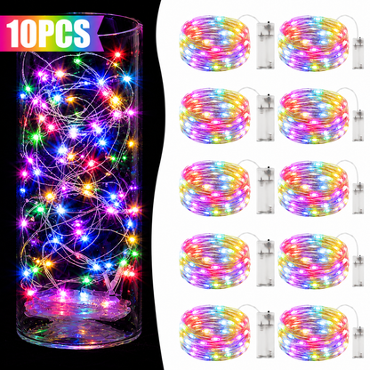 9.8ft  Mini Fairy Lights Battery Operated ( Cells not Included )