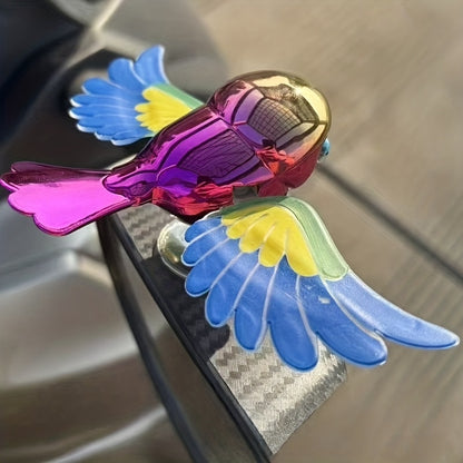Flying Bird Car & Bike Decoration with Flapping Wings, Weatherproof Vehicle Decor