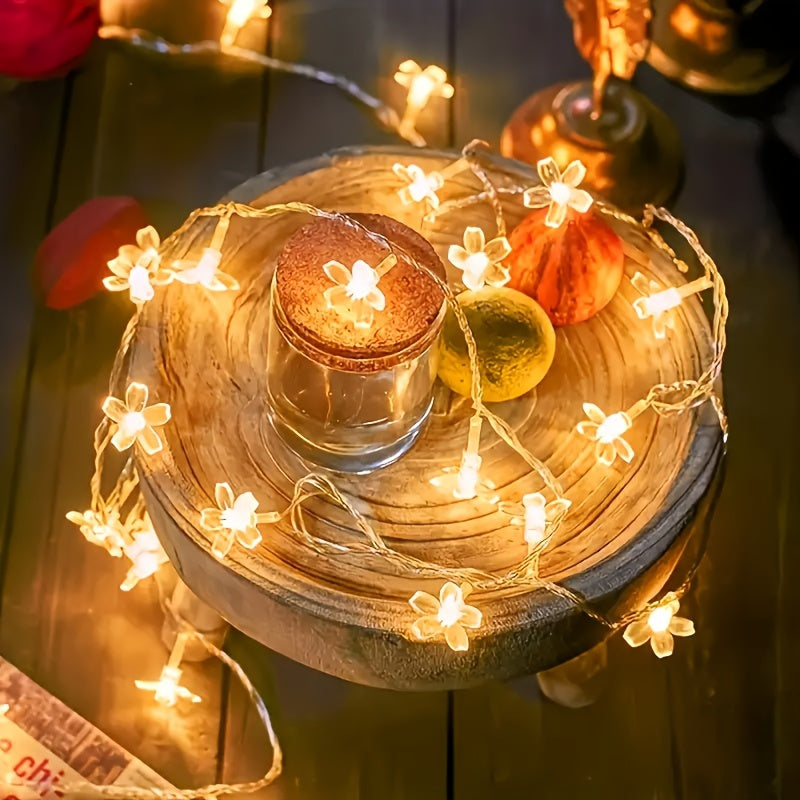 Cherry Blossom 20 LED String Lights Battery Operated 3 Meter