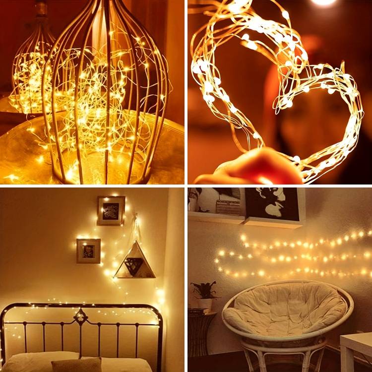 9.8ft  Mini Fairy Lights Battery Operated ( Cells not Included )